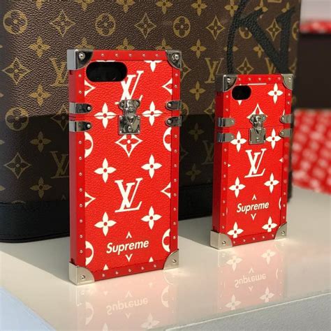 supreme x louis vuitton phone case replica|upcycled louis vuitton cases.